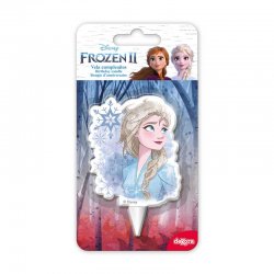 Bougie d’anniversaire Elsa la Reine des neiges 2 Disney