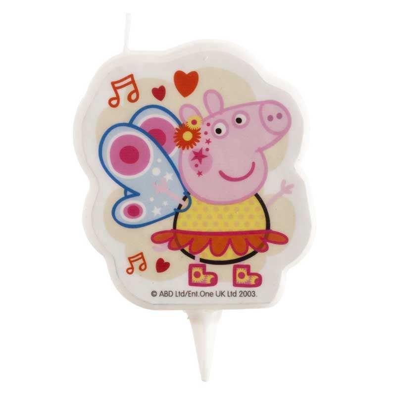 Bougie d’anniversaire Peppa Pig