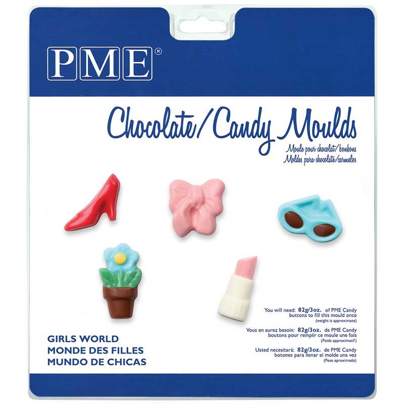 Moule Chocolat Girls World PME