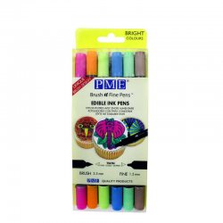 Pack Feutres alimentaires doubles mines couleurs claires pk/6 PME