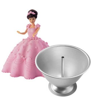 Moule robe de princesse 3D Wilton