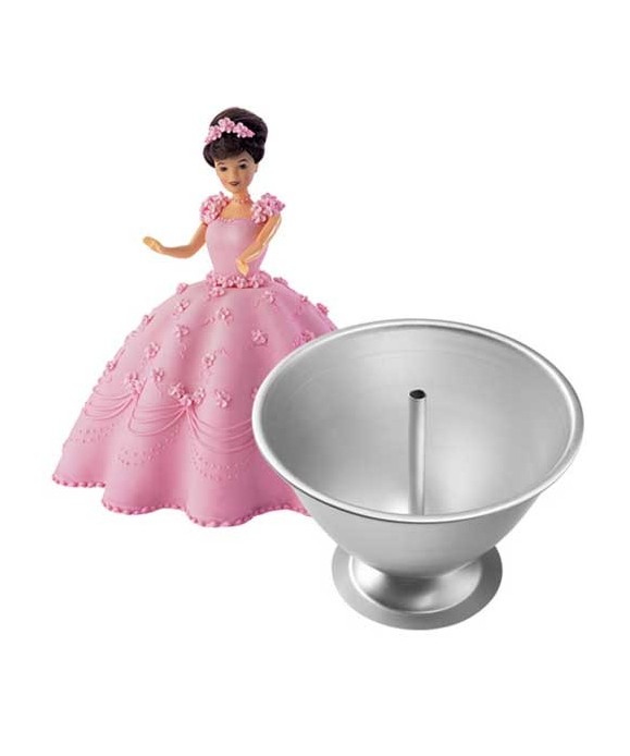 Moule robe de princesse 3D Wilton Moule robe de princesse 3D Wilton
