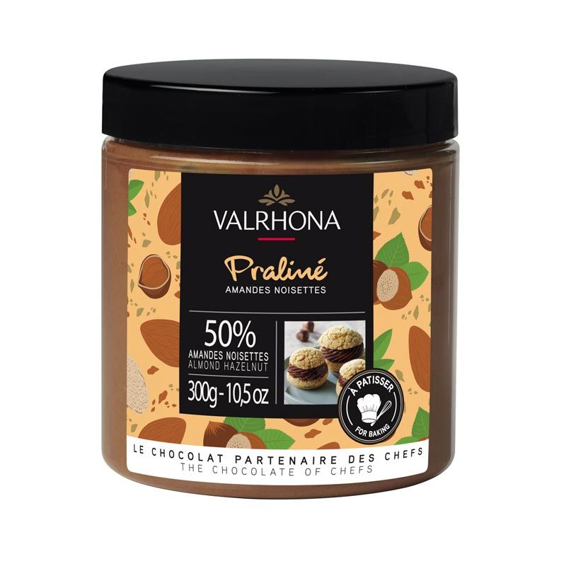 Praliné amande noisette 50% - 300g Valrhona