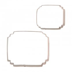 Emporte-pièce métal plaques Biscuits et Gâteaux Style 5 Set/2 PME