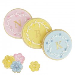 Kit Stamp embosseur Fun Fonts Cupcakes et Cookies Collection 2 PME