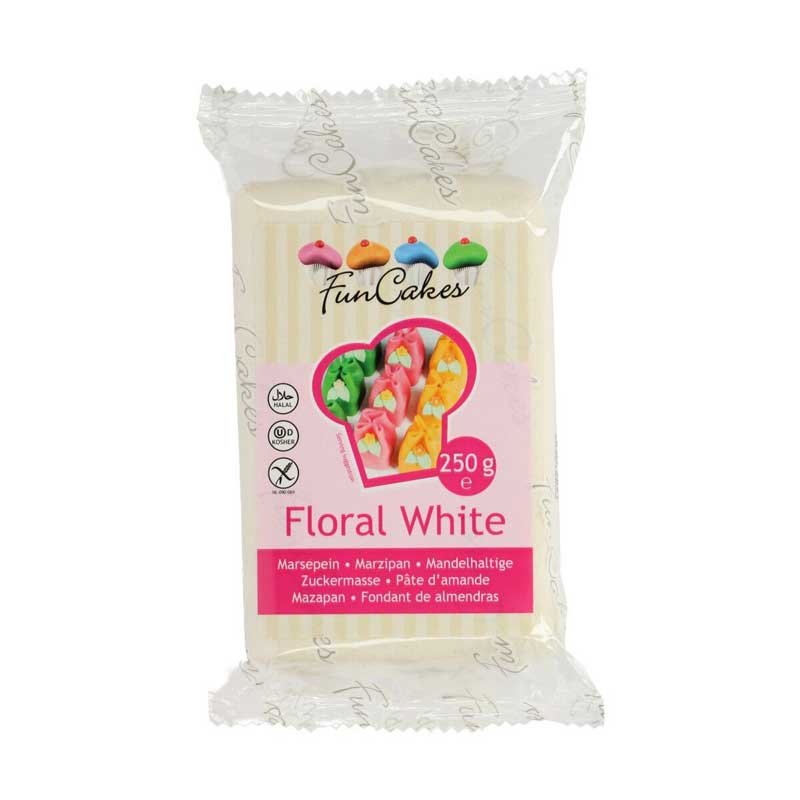 Pâte d’amande blanc 250g Funcakes