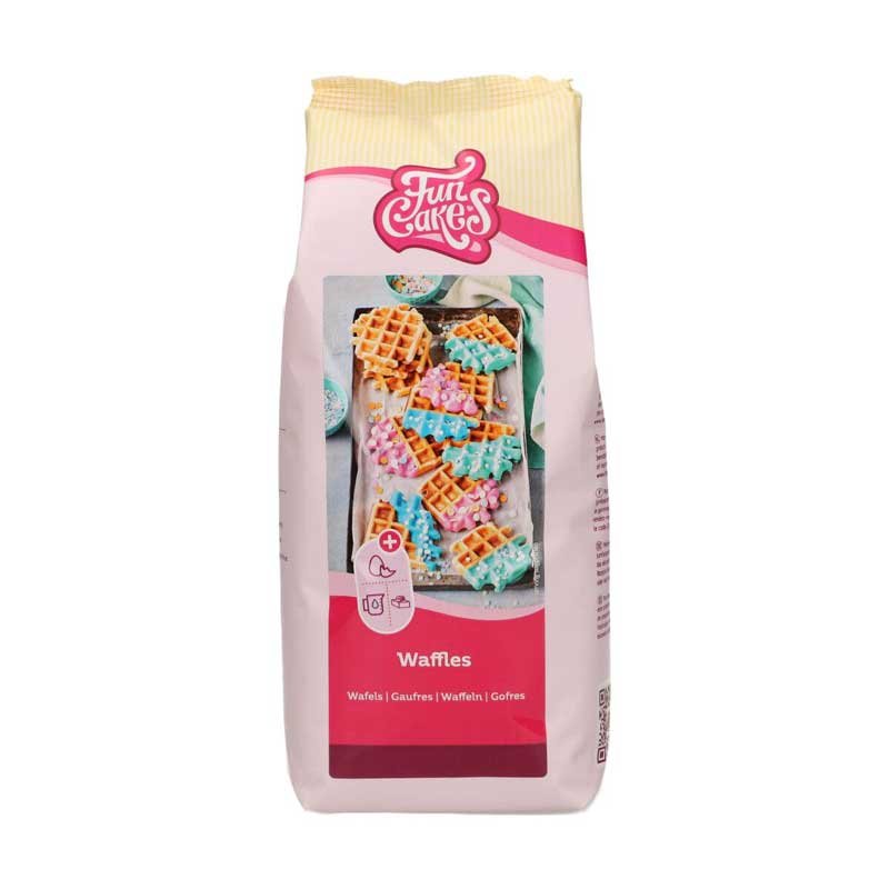 Préparation Mix pour Gaufres 1 kg FunCakes Préparation Mix pour Gaufres 1 kg FunCakes