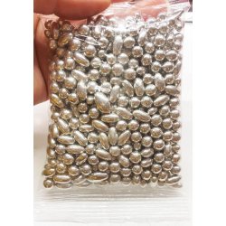 Assortiment petits argentés métallique 100g Cake Délice