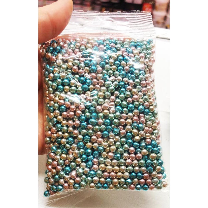 Perle de Sucre Harlequin métallique 100g Cake Délice Perle de Sucre Harlequin métallique 100g Cake Délice