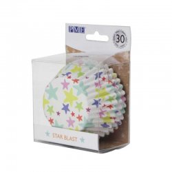 Caissettes à Cupcakes en Aluminium Star Blast pk/30 PME