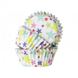 Caissettes à Cupcakes en Aluminium Star Blast pk/30 PME