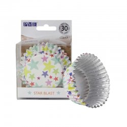 Caissettes à Cupcakes en Aluminium Star Blast pk/30 PME