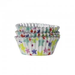 Caissettes à Cupcakes en Aluminium Star Blast pk/30 PME