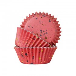 Caissettes à Cupcakes en Aluminium Cups Love Hearts pk/30 PME