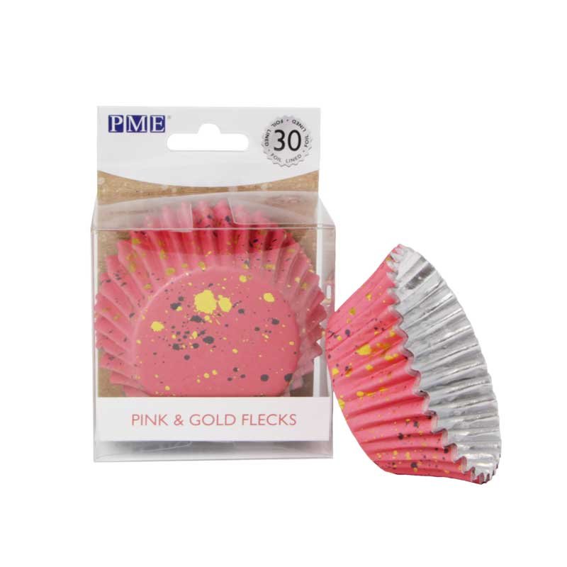 Caissettes à Cupcakes en Aluminium Cups Love Hearts pk/30 PME Caissettes à Cupcakes en Aluminium Cups Love Hearts pk/30 PME