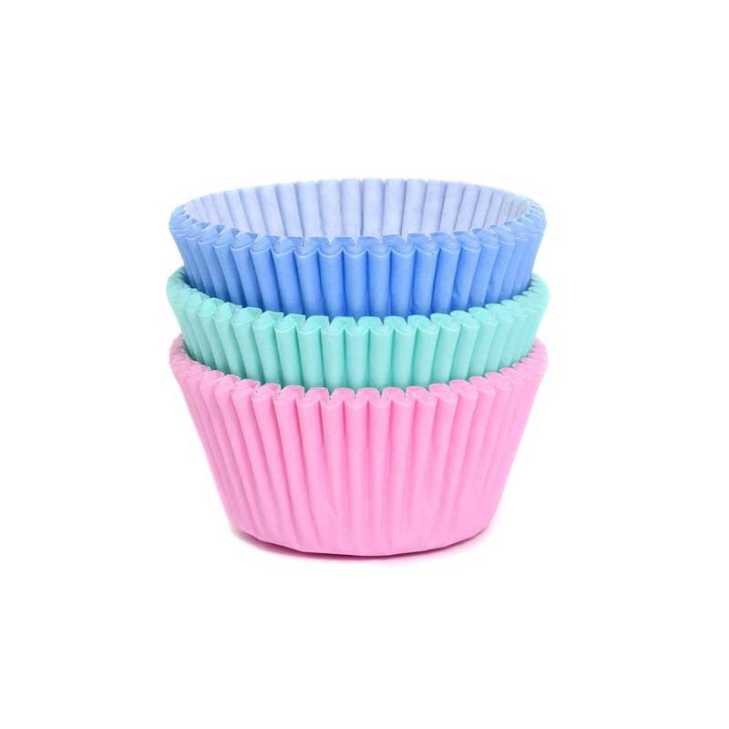 Caissette cupcake assortiment Pastel pk/75 House of Marie