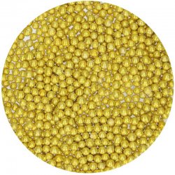 Perles en Sucre Or métallique 80g FunCakes