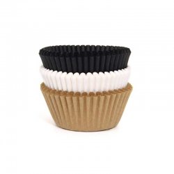 Caissette cupcake assortiment naturelles pk/75 House of Marie