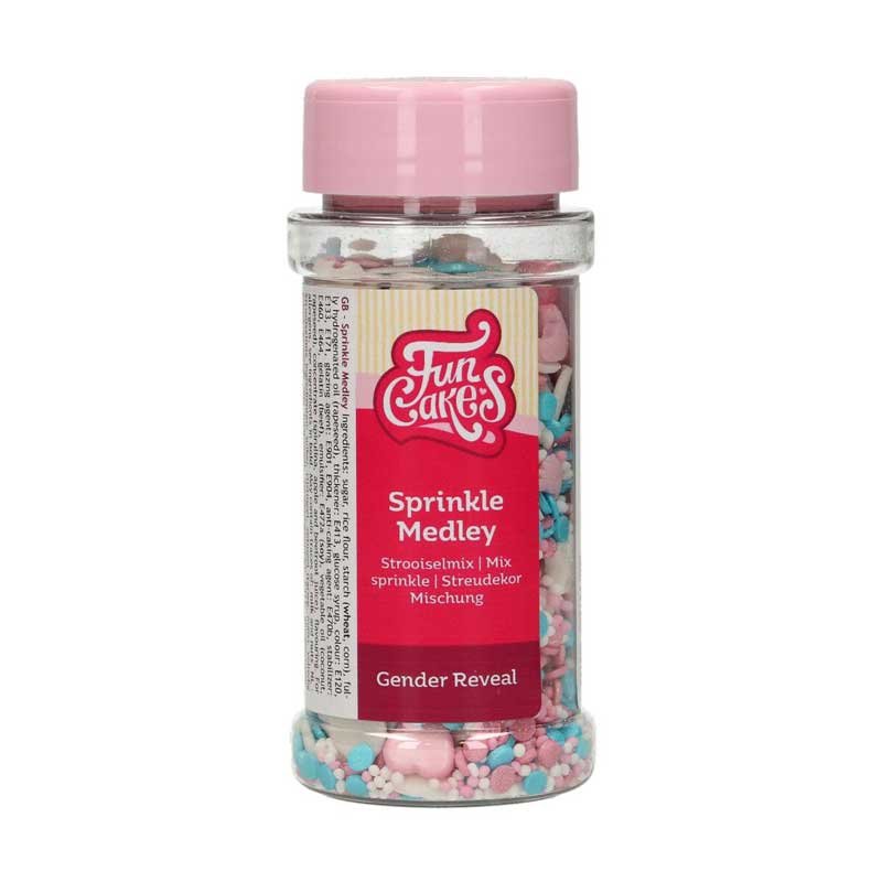 Sprinkle Medley Paillette Gender Reveal 65g FunCakes