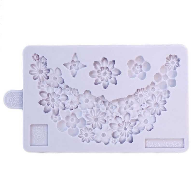 Moule Silicone guirlande de fleurs Karen Davies Moule Silicone guirlande de fleurs Karen Davies