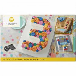 Moule Gâteaux Letter et Number Cakes Wilton