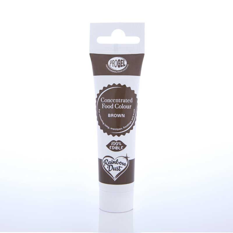 ProGel colorant alimentaire Marron Rainbow Dust ProGel colorant alimentaire Marron Rainbow Dust