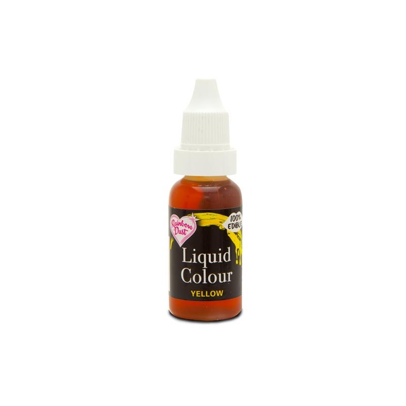 Liquid Colour colorant aérographe Jaune Rainbow Dust