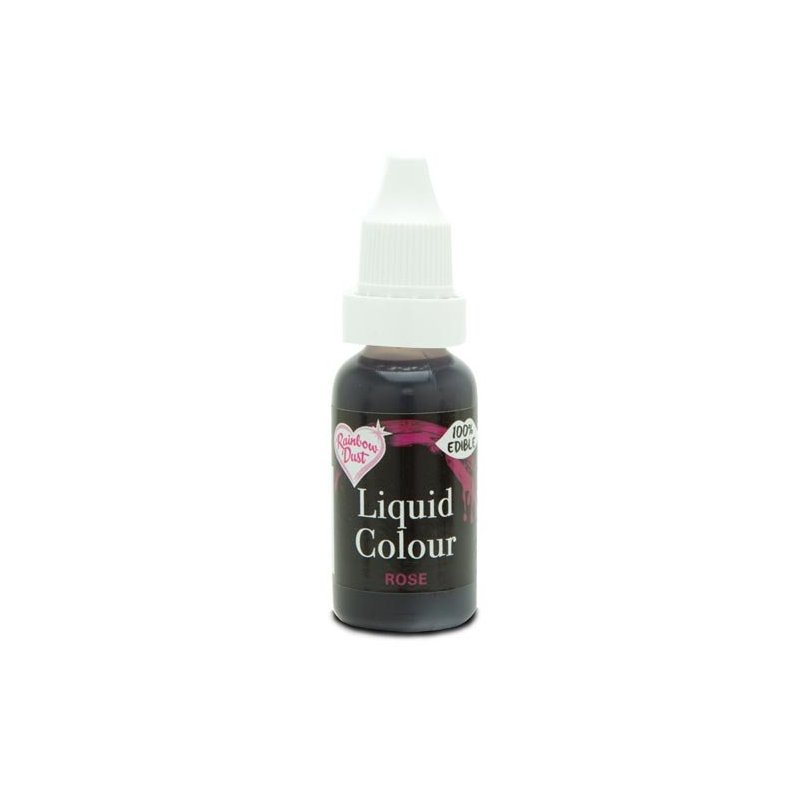 Liquid Colour colorant aérographe Rose Rainbow Dust