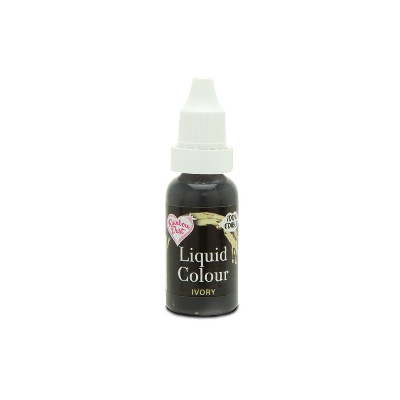Liquid Colour colorant aérographe Ivoire Rainbow Dust Liquid Colour colorant aérographe Ivoire Rainbow Dust
