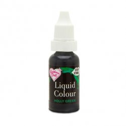 Liquid Colour colorant aérographe houx vert Rainbow Dust