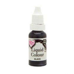 Liquid Colour colorant aérographe Noir Rainbow Dust