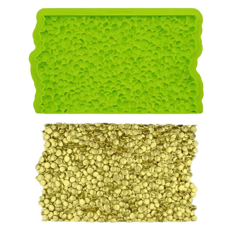 Tapis de texture silicone Confettis Marvelous Molds Tapis de texture silicone Confettis Marvelous Molds