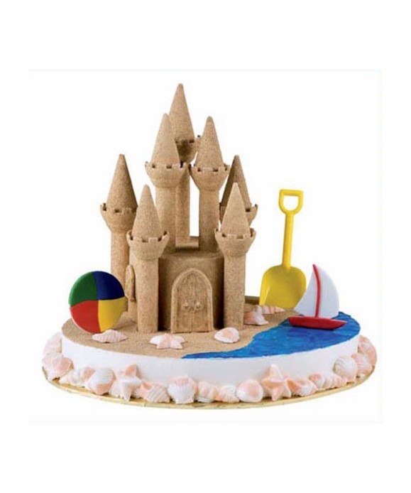 Kit d'accessoires pour gâteau château