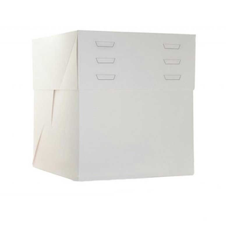 Boîte à gâteaux Blanche 40X30X20 à 30CM de hauteur Boîte à gâteaux Blanche 40X30X20 à 30CM de hauteur