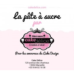 Pâte à sucre 5kg Cake Délice