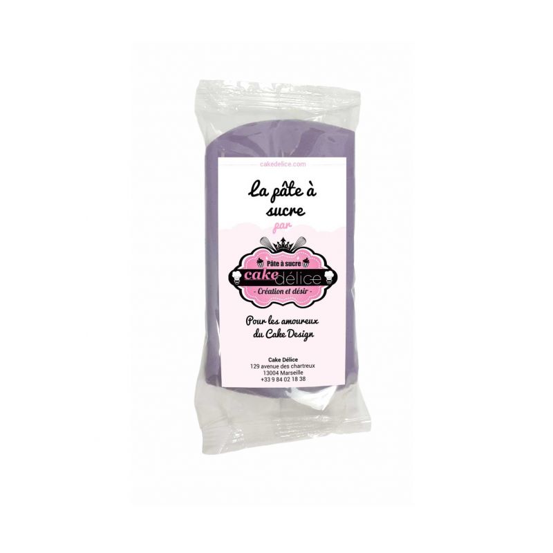 Pâte à sucre 250g Lilas Cake Délice