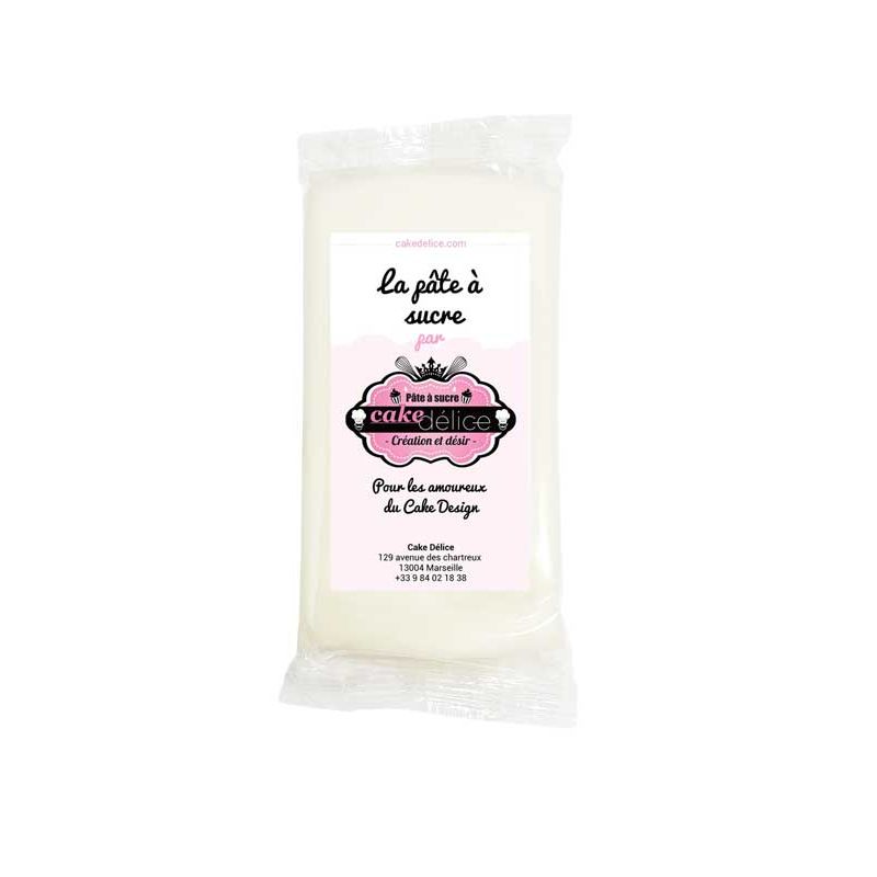Pâte à sucre à Modelage Blanche 250g Cake Délice Pâte à sucre à Modelage Blanche 250g Cake Délice