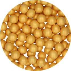 Grosse Perles de chocolat Large Or 70 gr FunCakes