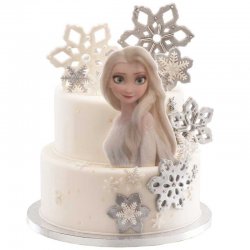 Silhouette azyme de Elsa la reine des neiges Disney
