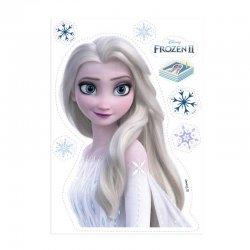 Silhouette azyme de Elsa la reine des neiges Disney