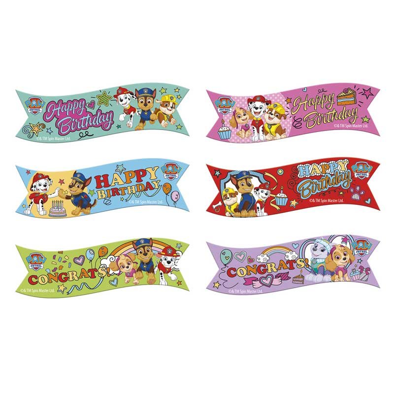 Drapeau en azyme Pat Patrouille Disney Drapeau en azyme Pat Patrouille Disney