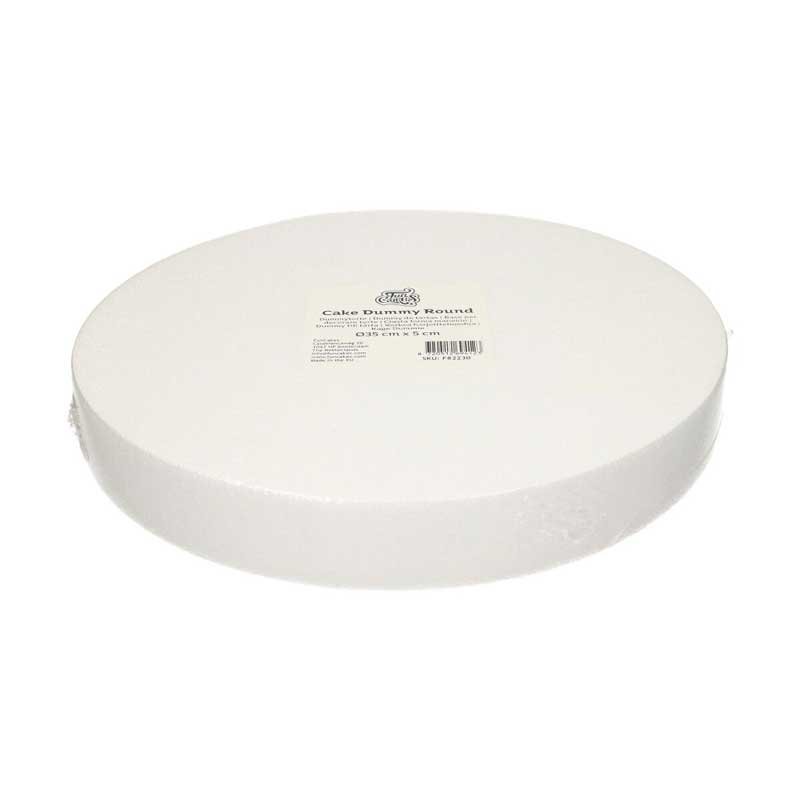 Dummy rond 5 cm de haut support polystyrène diamètre 35cm