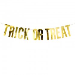 Banderole Trick or Treat Or Halloween