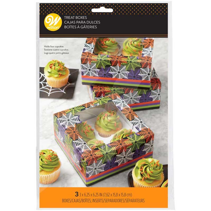 Boîte à Cupcakes Toile Halloween pcs/3 Wilton Boîte à Cupcakes Toile Halloween pcs/3 Wilton