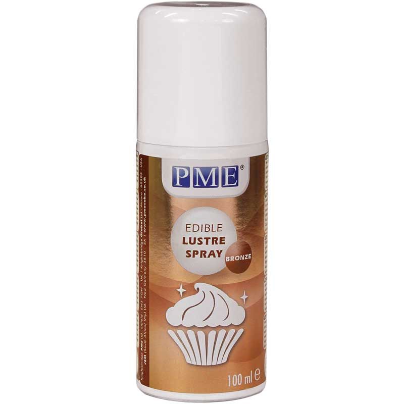 Bombe spray lustrant Bronze 100 ml PME