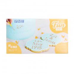 Kit Stamp embosseur Fun Fonts Chiffres Cupcakes et Cookies Collection 2-1 PME