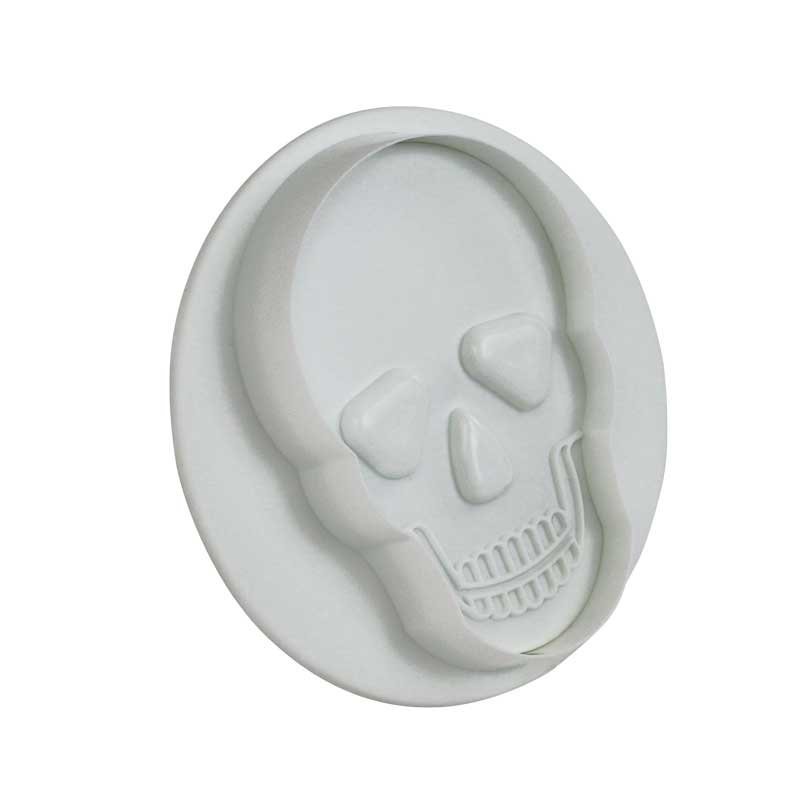 Emporte-pièce Tête De Mort XXL Zenker – En Acier Inoxydable, Pour Biscuits Et Décorations Halloween, Lavable Au Lave-vaisselle