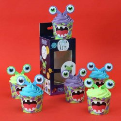 Kit Cupcake Alien Invasion Pk/6 PME