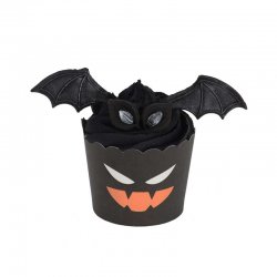 Kit Cupcake Chauve-souris d'Halloween Pk/6 PME