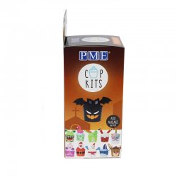 Kit Cupcake Chauve-souris d'Halloween Pk/6 PME